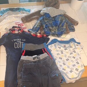 15 piece baby boy bundle! (3-6/6 months)